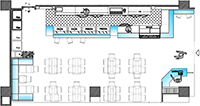 PROGETTO - arredamento bar roma